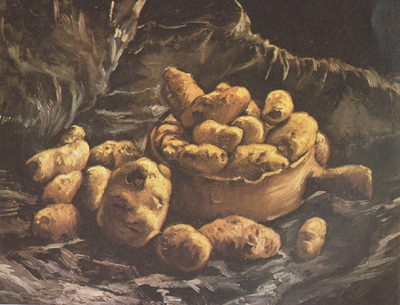 Still life with an Earthen Bowl and Potatoes (nn04)